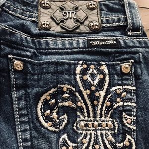 Miss Me Size 27 bootcut denim jeans